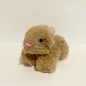 Battat 3” Mini Bunny Plush Stuffed Animal Rabbit Toy Brown